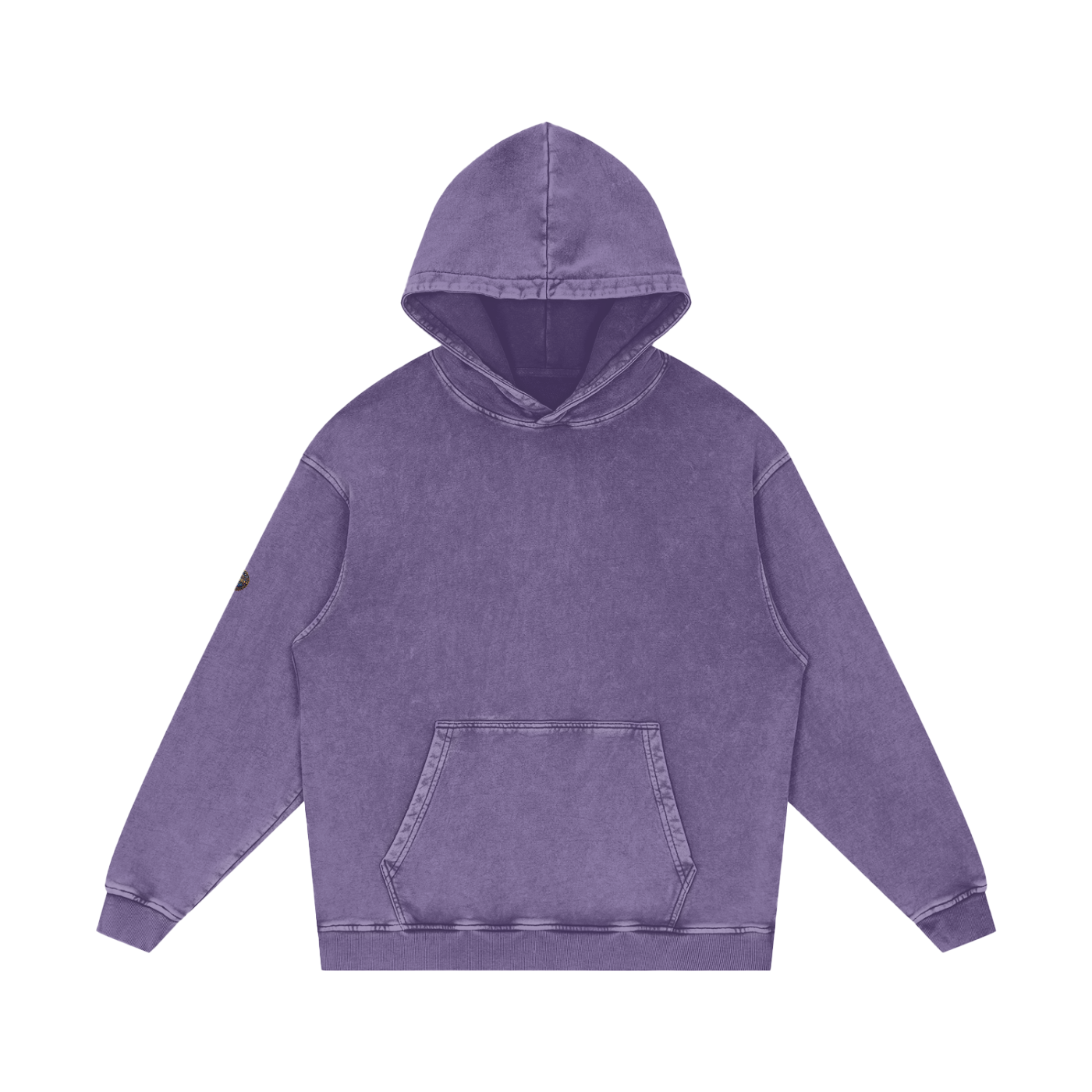 Flavour - Snow Washed Loose Cotton Hoodie