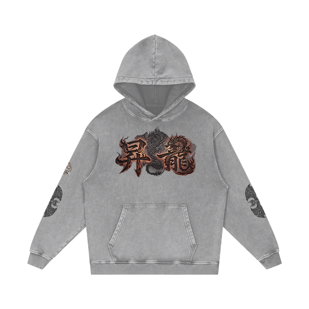 Dragon D-Line Loose Cotton Hoodie