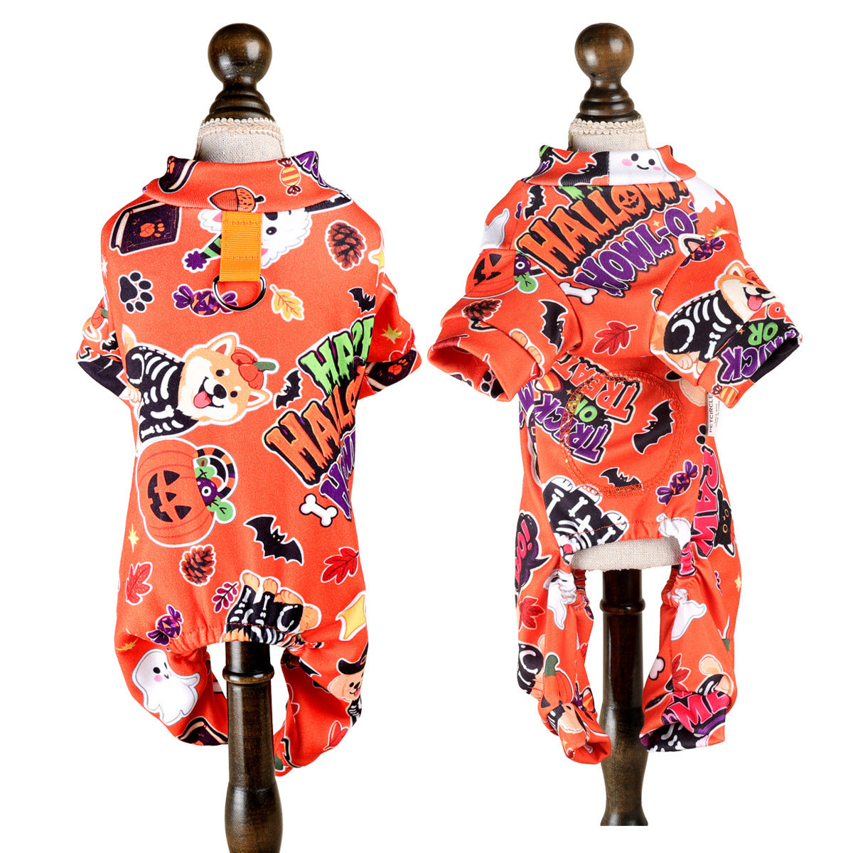 Halloween Orange Onesie — Pumpkin Season Vibes