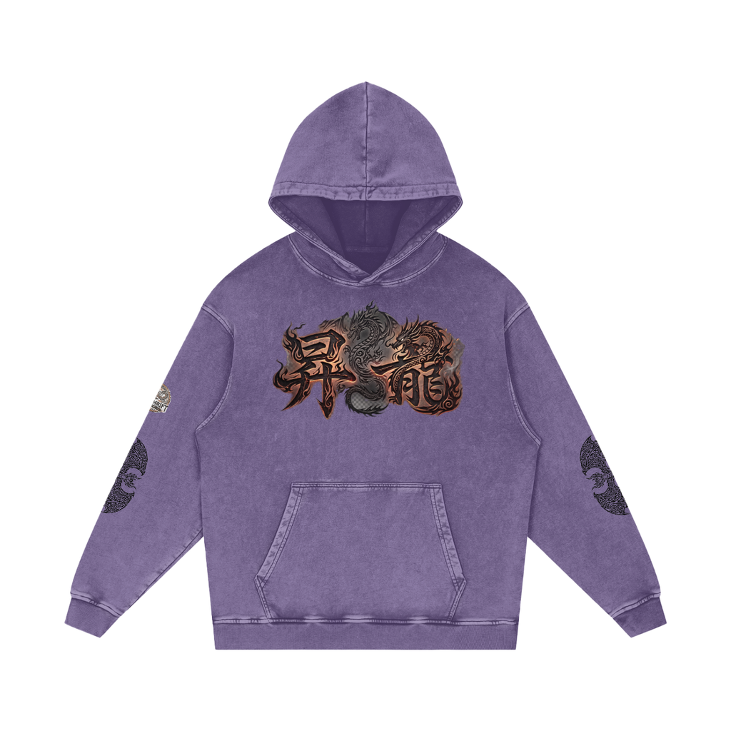 Dragon D-Line Loose Cotton Hoodie