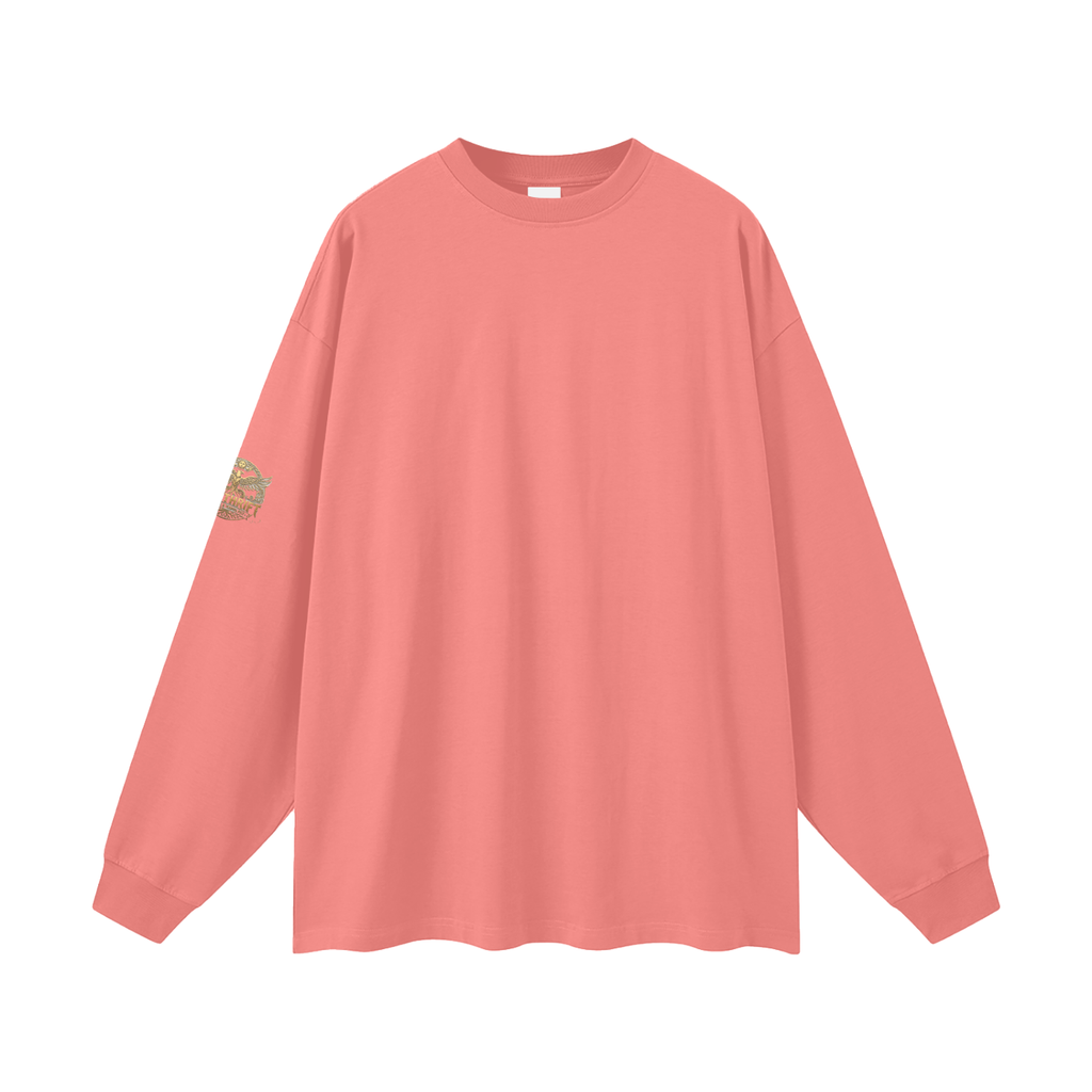 Tribal T-Line Oversized Unisex Long Sleeve T-Shirt
