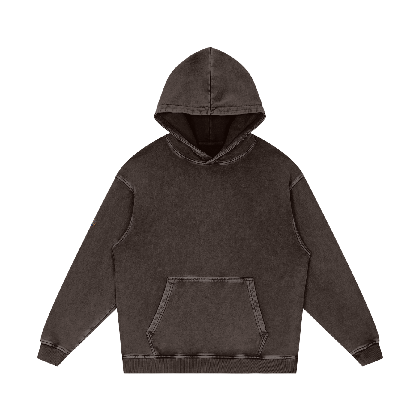 Flavour - Snow Washed Loose Cotton Hoodie