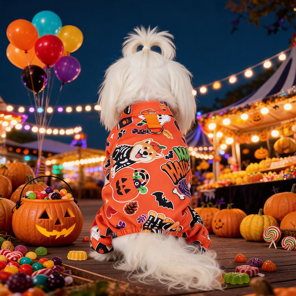 Halloween Orange Onesie — Pumpkin Season Vibes