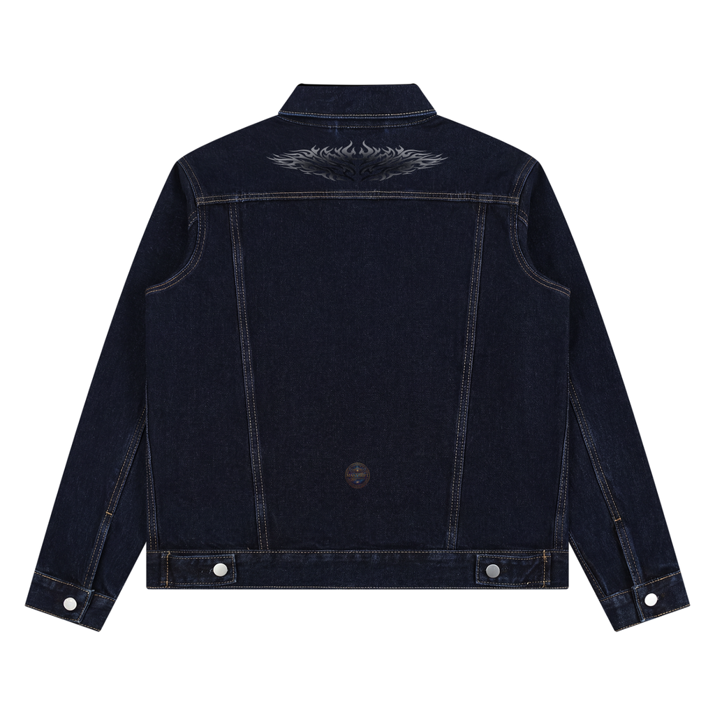 Tribe - Unisex Vintage Wash Denim Jacket