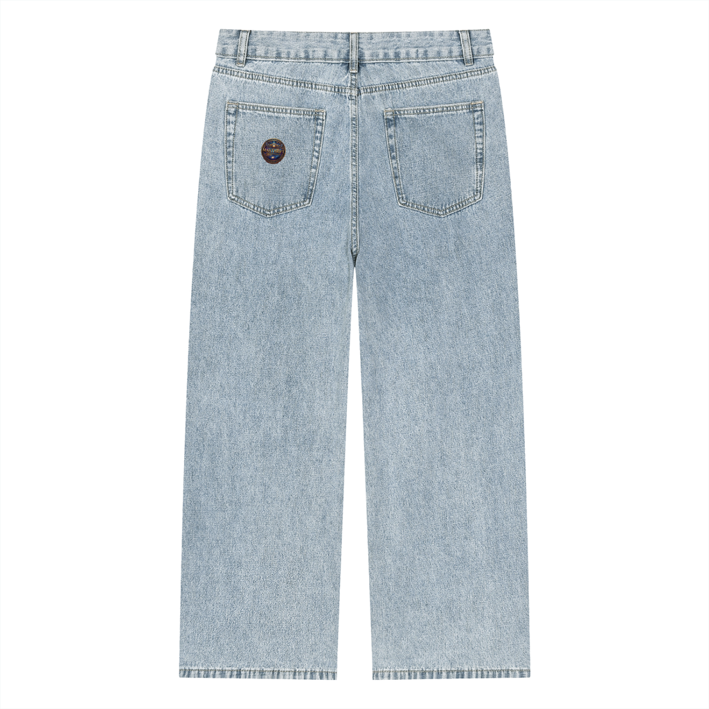 Free - Vintage Wash Straight Leg Jeans