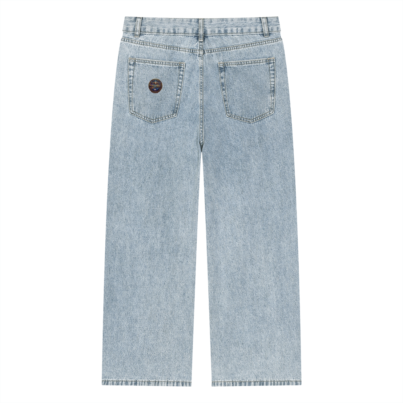 Free - Vintage Wash Straight Leg Jeans