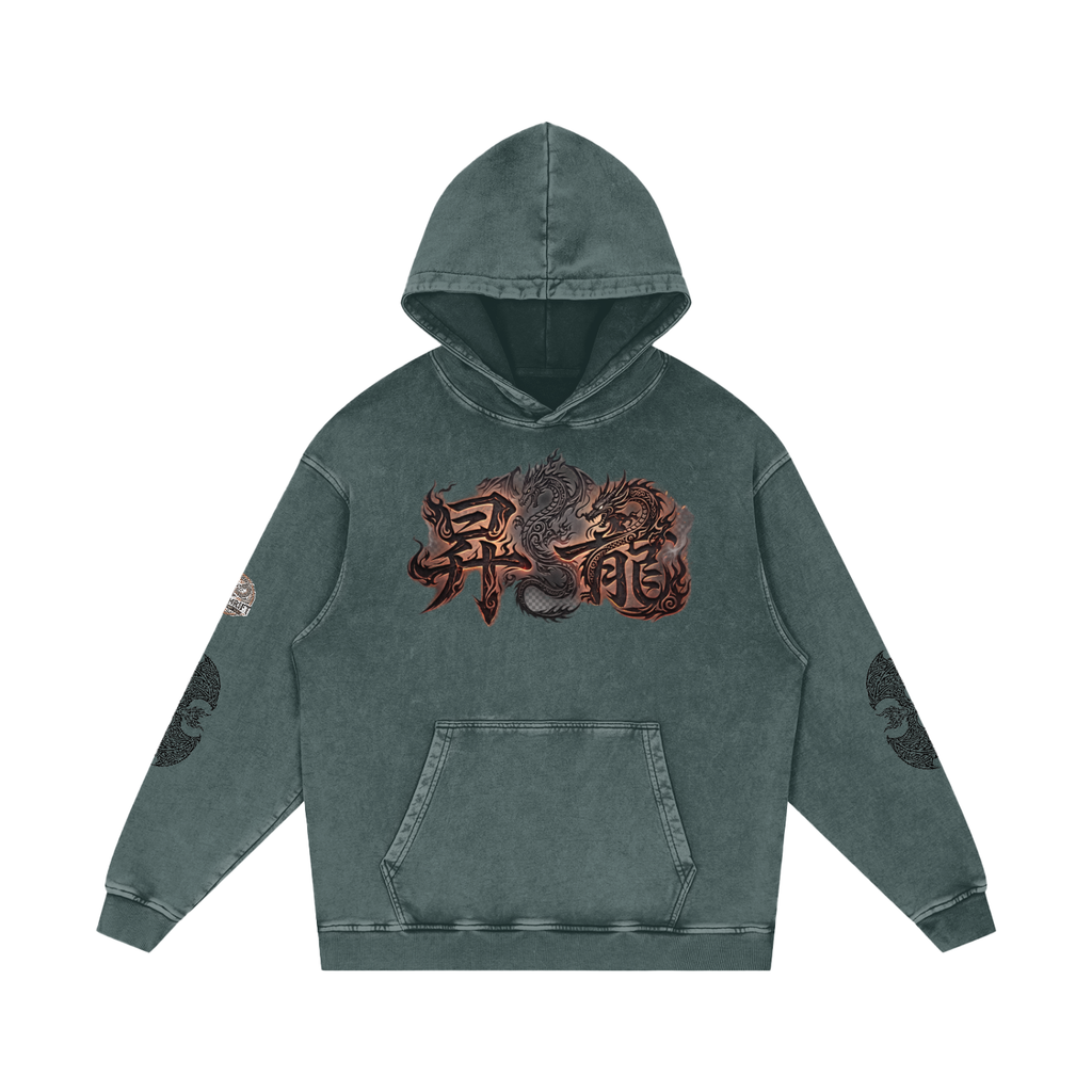 Dragon D-Line Loose Cotton Hoodie