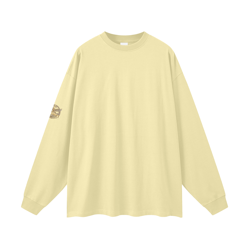 Tribal T-Line Oversized Unisex Long Sleeve T-Shirt