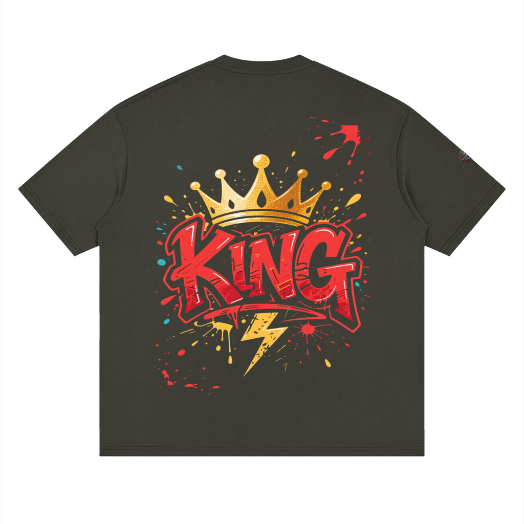Flavour - Streetwear Loose Drop Shoulder T-Shirt